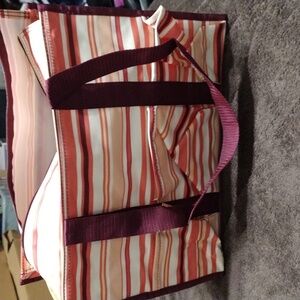 Zip Top organizing Utility Tote